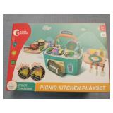Cute-stone Picnic kitchen play set