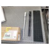 Rzoeox glass single shelf