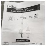 dual monitor flexi full motion desk mount