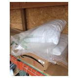 4) queen Beckum hotel brand Pillows & 1) down fill