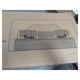 UPST943360 Perr Paw Backseat dog barrier