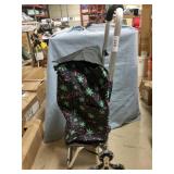 Rolling luggage cart