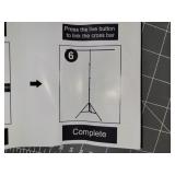 615695 T shaped portable backdrop