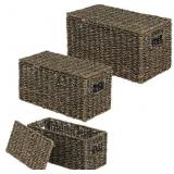 M Design 3) wicker baskets