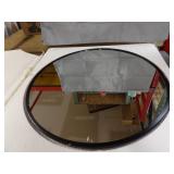 064475 Zenmag round wall mirror