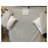 Lt.Mint green comforter w/ pillows