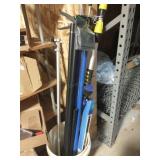 7 extention bar , pull up bar & light weight jacks