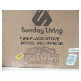 078436 Sunday Living Fireplace stove