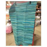 Beer Vally varagated teals&greens 3 x 5 cotton