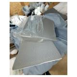 2) grey bed wedges