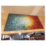 Modern wall art 24"X48"