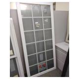 anderson patio door glass and white wood 36" x 76"