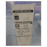 windows  88" x 29" bank