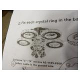 757280 Modern Big Crystal light