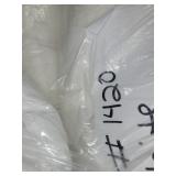 White Down Feathered comforter w/ pillows