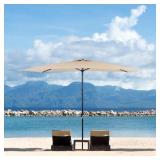 E02GMO-10-M Phi Villa patio table umbrella