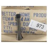 spring door stop #304AN 3 1/8" LG QTY