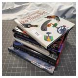 6) History hard cover books