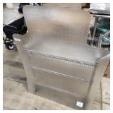 Plastic under the office chair incert