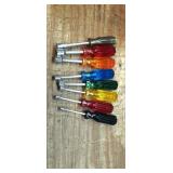 Standard nut driver set