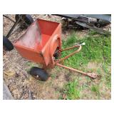 Cyclone Pull behind seed/fertilizer spreader