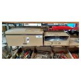 2pc hanging chandelier & dome light