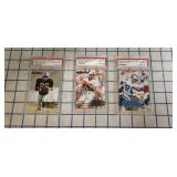 3pc graded football cards: Emmit Smith & more