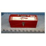 Small carry tool box w/ racecar decal