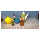 6pc figurines & pitchers