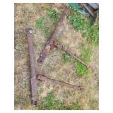 Deere 3pt arms w/ top link off JD4430