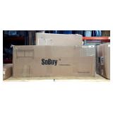 Bench w/ storage & outdoor lightpost