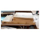 Computer desk, 2 drawer unit & keyboard