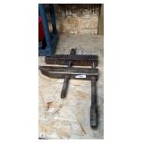 Large screw type clamp 16" long jaw