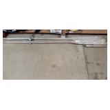 Pair of boat oars with locks