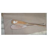 conoe paddles - simmilar length