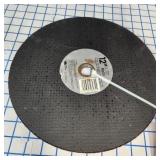 3pc 12" Metal cutoff wheel