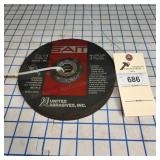 3pc SAIT 7 x 1/4 Grinding wheel