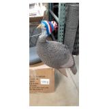 Turkey decoy with hat