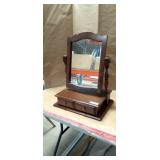 24" Tall Dresser-Top Makeup Mirror