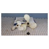 2pc small propellers 9" & 7"`