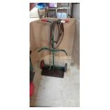 Torch Cart w/ acetyline cutting torch & hoses