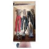 Assortment of pliers
