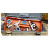 Flambau tool box w/ plumbers tape & flaring tool