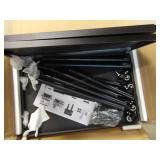 Section 2 under west tabl 1pc Vletarn Metal Shelvi