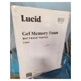 Section 1 1 Lucid Mattress topper King Gel