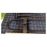 A3-A3 1pc auto pet divider black metal