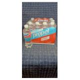 under heater 12pk Gatorade Propel water 16.9 oz Wa