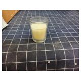 A4C3 table shelf 48pc Hosley Votive candles ivory