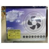 Section 5 1pc PINFM caged ceiling fan 21" metal /