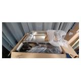 A4D3 1pc PYY chafing dish 18x24x10" stainless stee